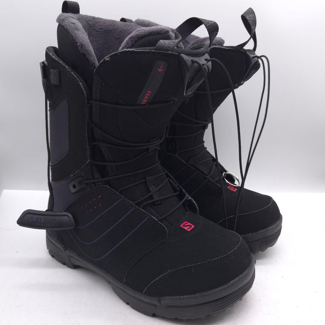 SALOMON サロモン スノーボード ブーツ 23cm ブラック 402151