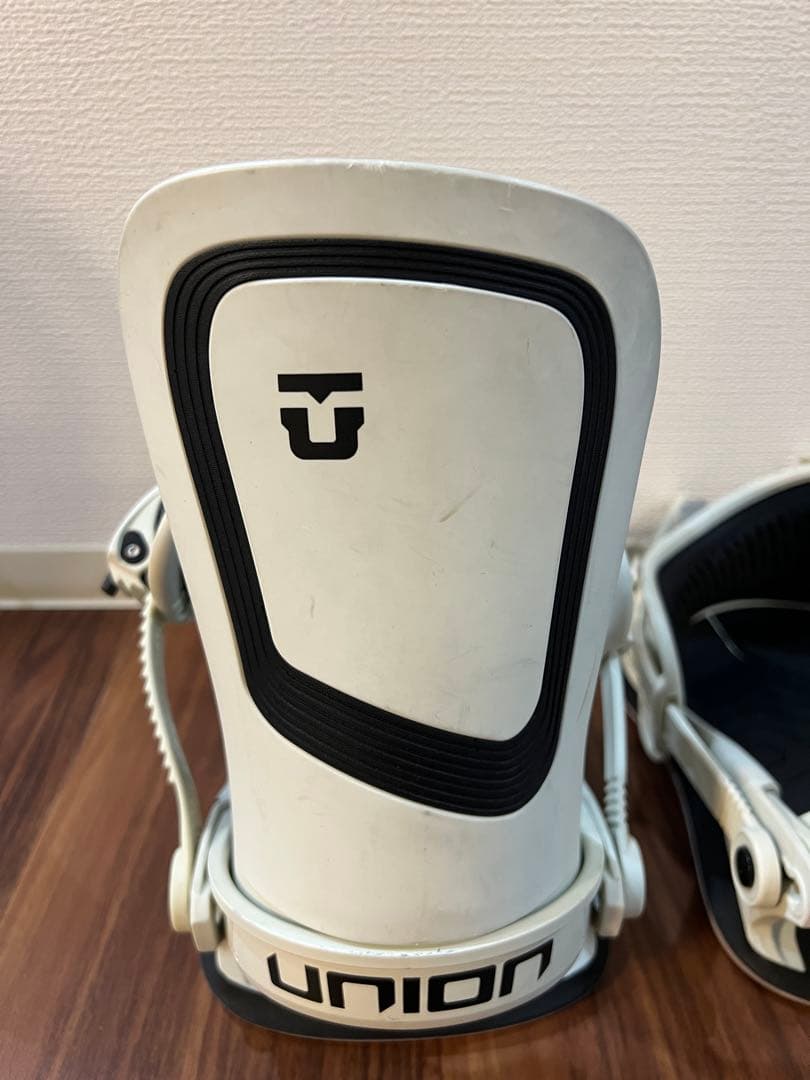 UNION ultraスノーボード ビンディング ボーンホワイト　Mサイズ