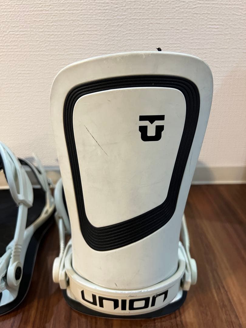 UNION ultraスノーボード ビンディング ボーンホワイト　Mサイズ