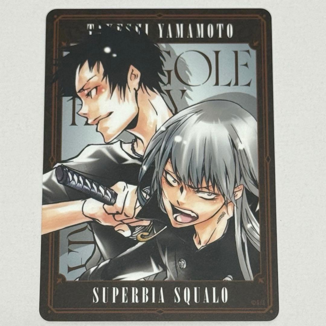 リボーン 山本武 スペルビ・スクアーロ マンガボドゲ ボードゲーム