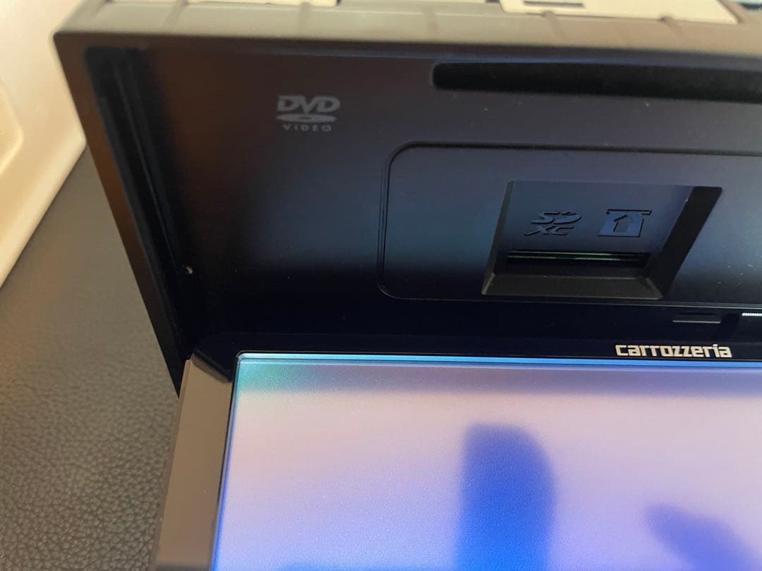 最新地図楽ナビAVIC-RW301 中古200mm7Ｖ型ワンセグTV最新オービス