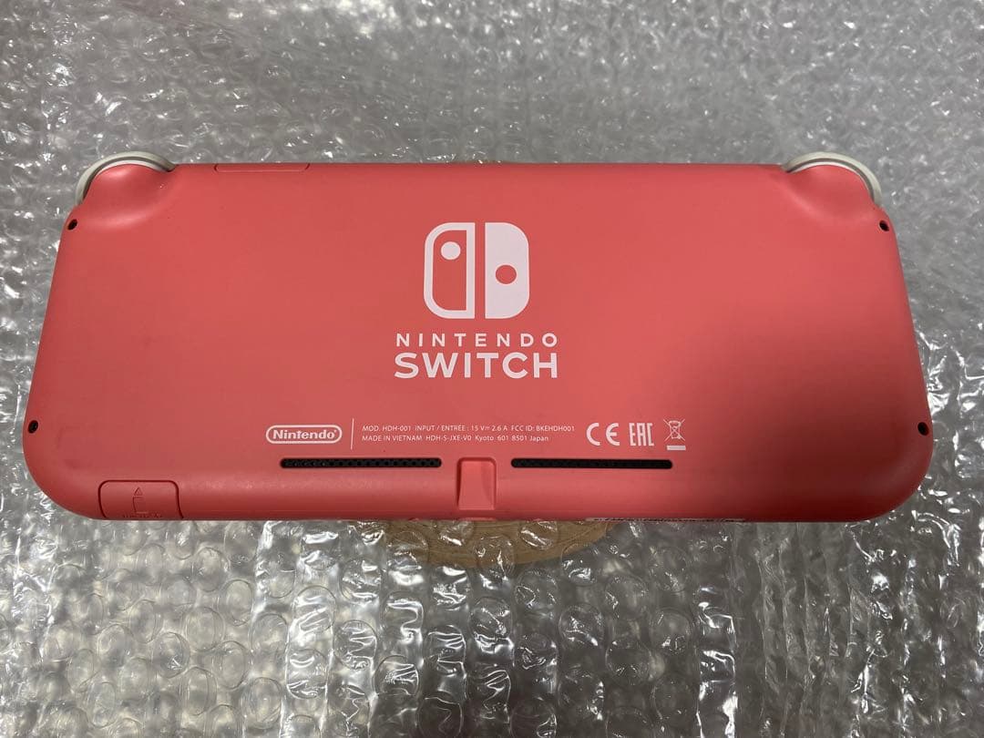 Nintendo Switch Lite コーラルピンク　本体＋