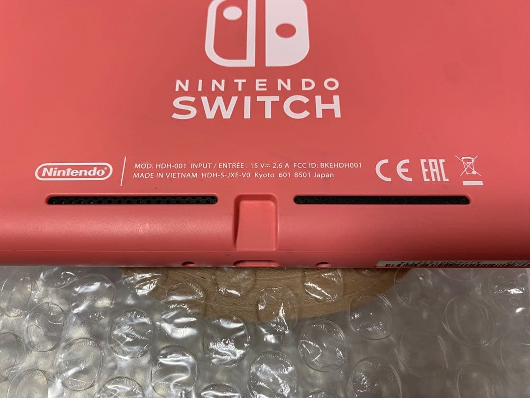Nintendo Switch Lite コーラルピンク　本体＋