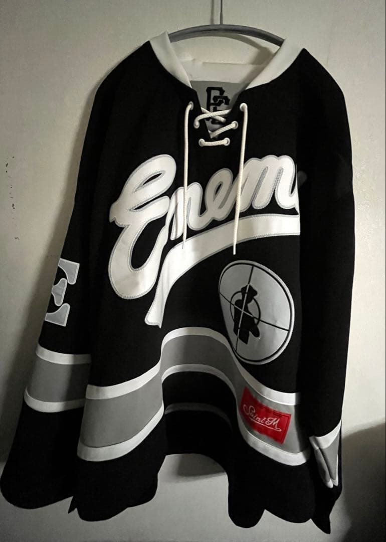 セントマイケル パブリックエネミー ホッケーシャツ ゲームシャツ