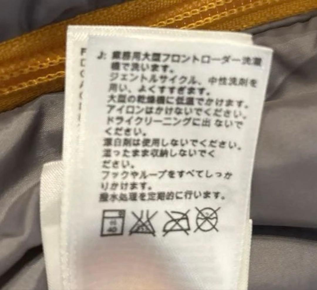 THE NORTH FACE 寝袋 ALEUTIANオレンジ/グレー　ロング