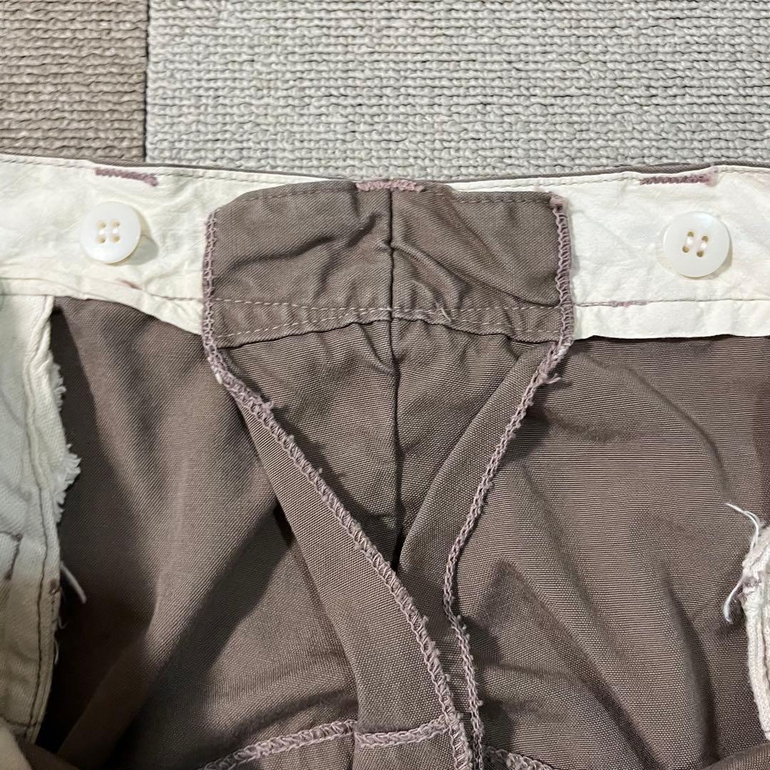 40's~50's vintage MASLAND コットンサテン チノパンツ