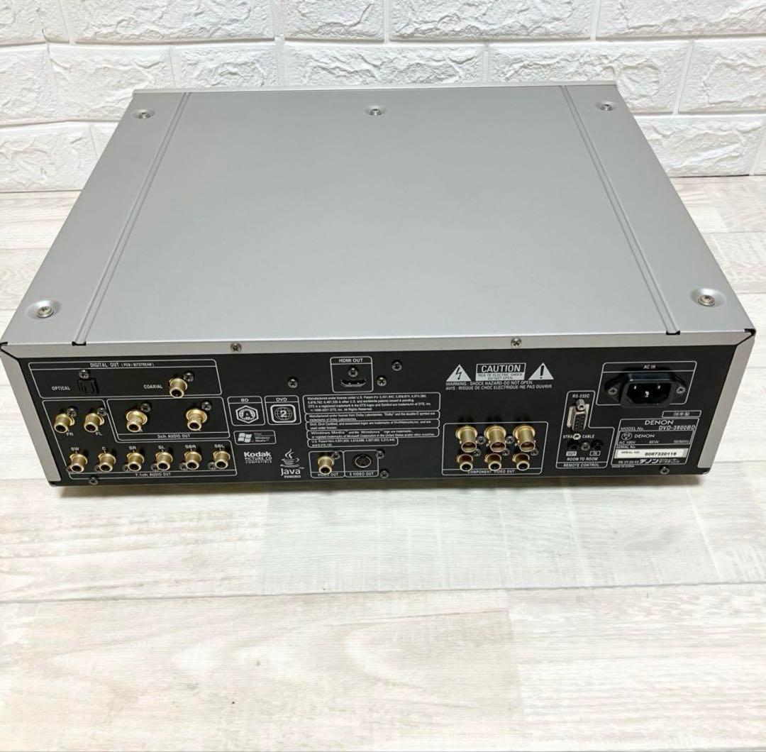 高級機 DENON DVD-3800BD 336,000円