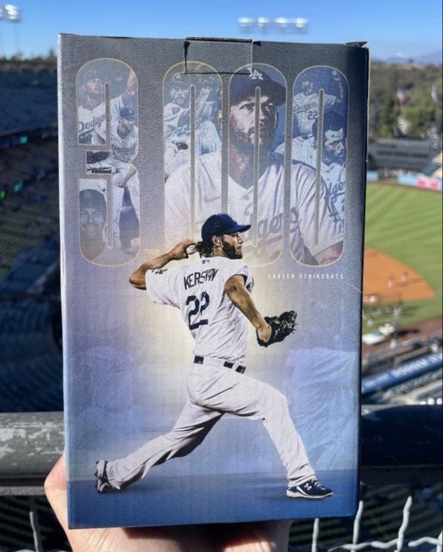 クレイトン・カーショー 3000奪三振 ボブルヘッド