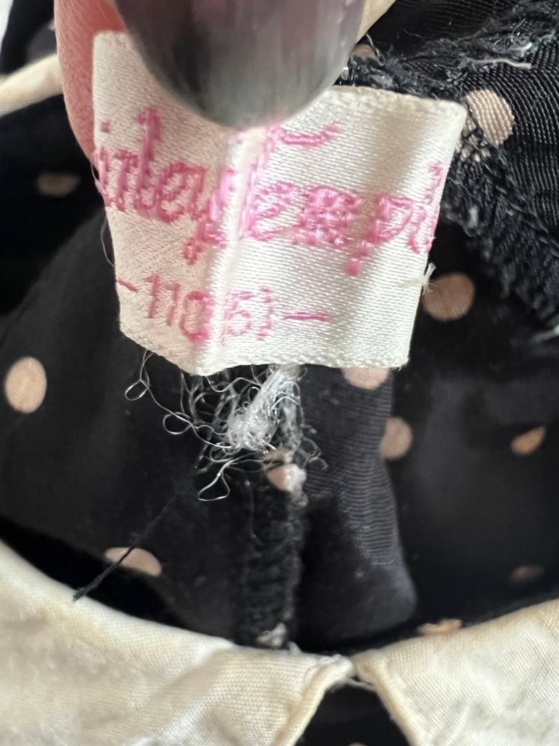 シャーリーテンプル キッズドットワンピース110cm - メルカリ