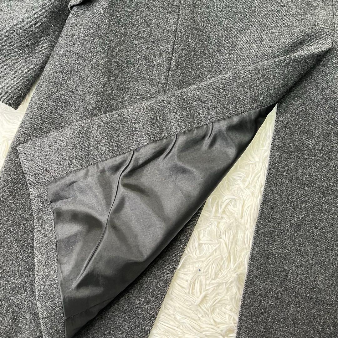 人気✨ポールスミス チェスターコート アンゴラ混 M グレー