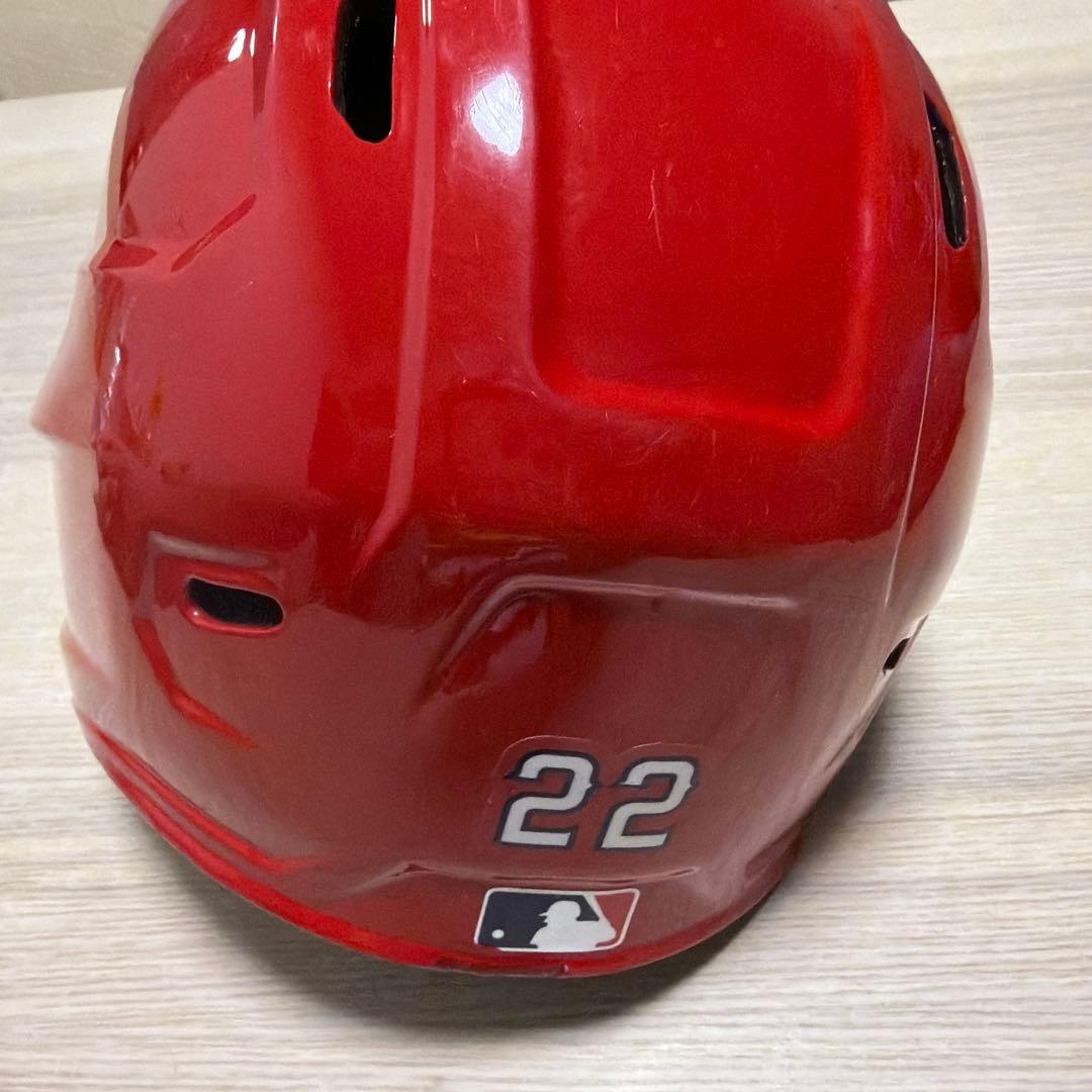 S*7様 エンゼルス 実使用ヘルメット 22 フレッチャー選手