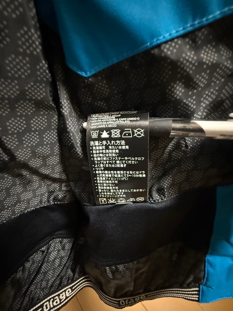 ORAGE オラージュ skiウェア Sサイズ 170㎝ ブルー 美品 - メルカリ