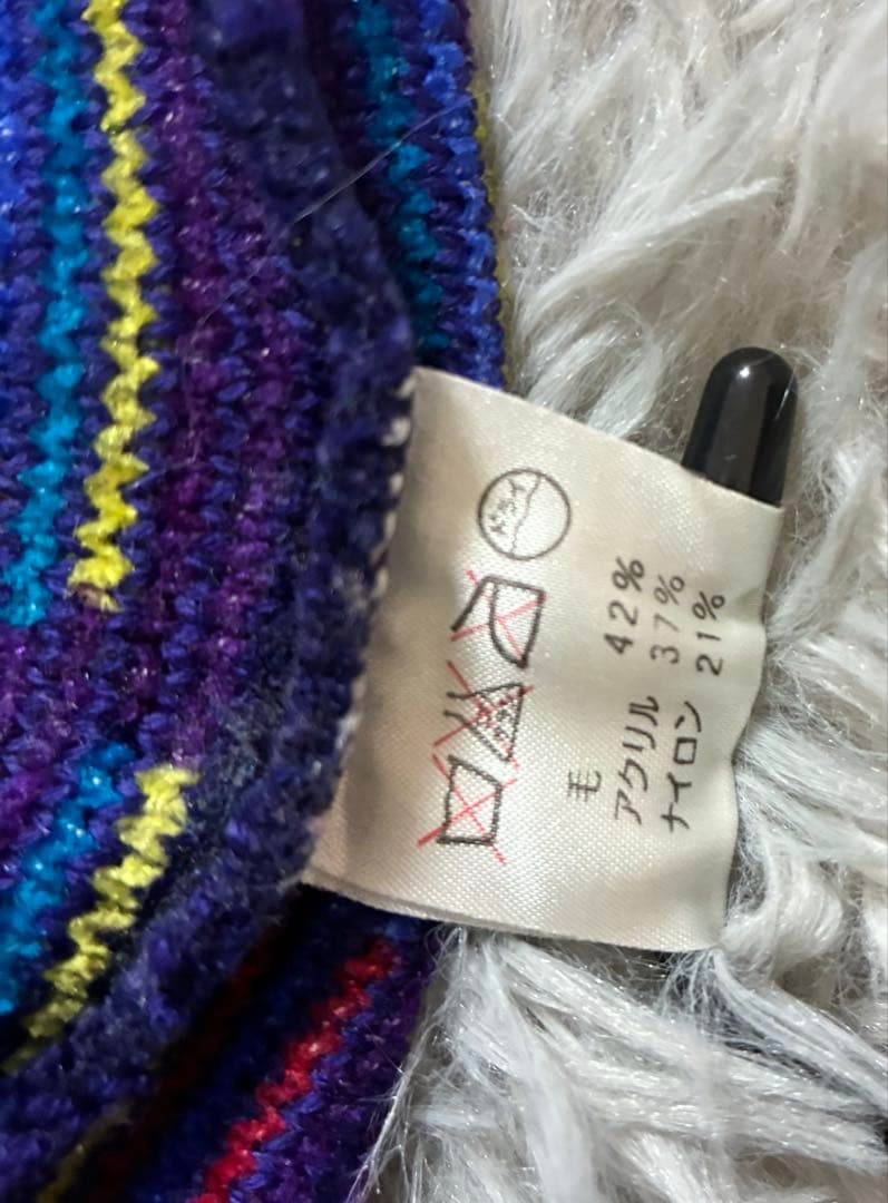 J's ジャンボ尾崎 太陽刺繍 総柄ニット 貴重size✨️LL 尾崎将司