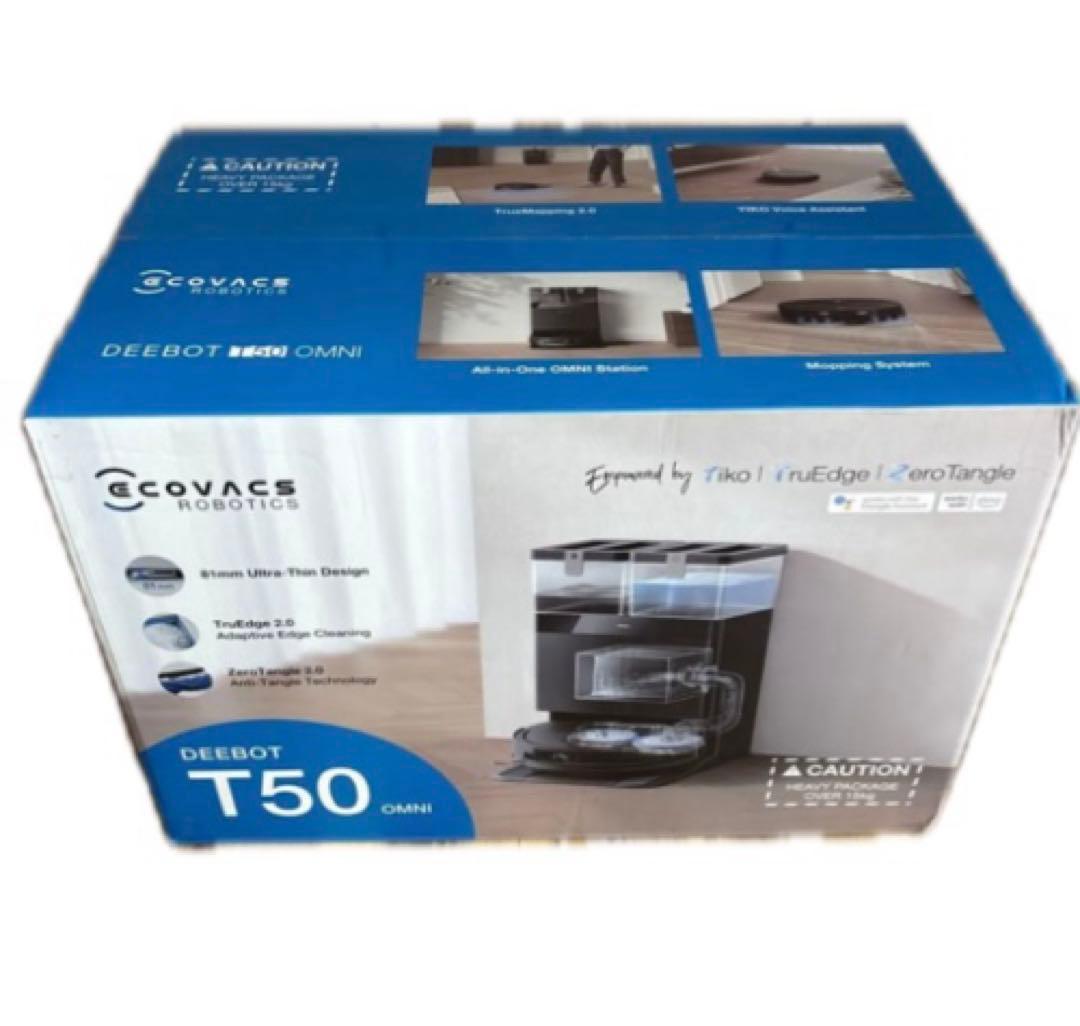 ECOVACS(エコバックス) T50 OMNI ロボット掃除機 15000Pa