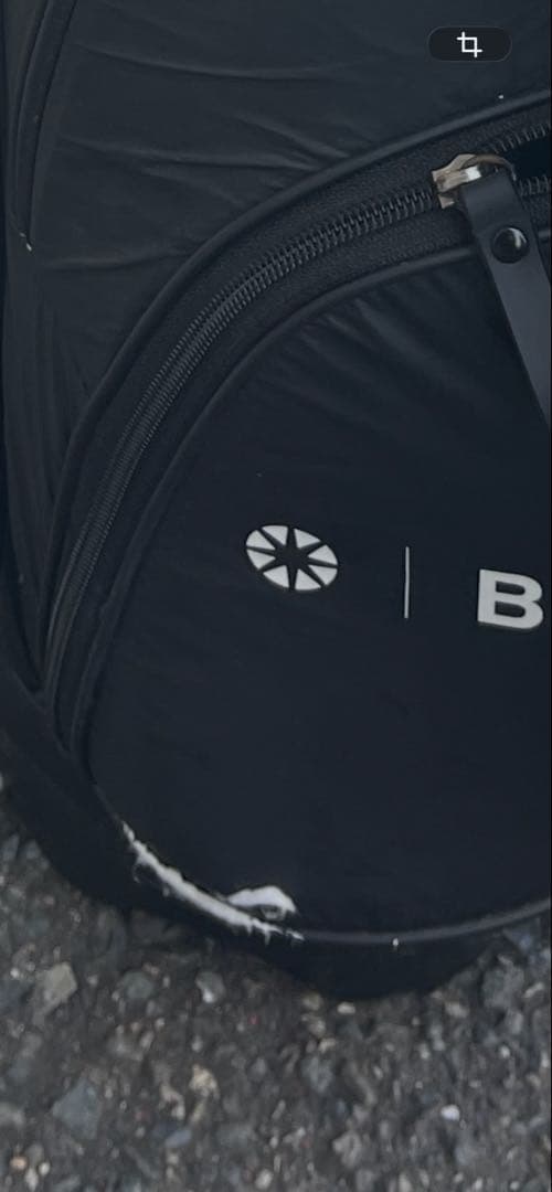 BANDEL 折りたたみ式ラケットバッグ 黒