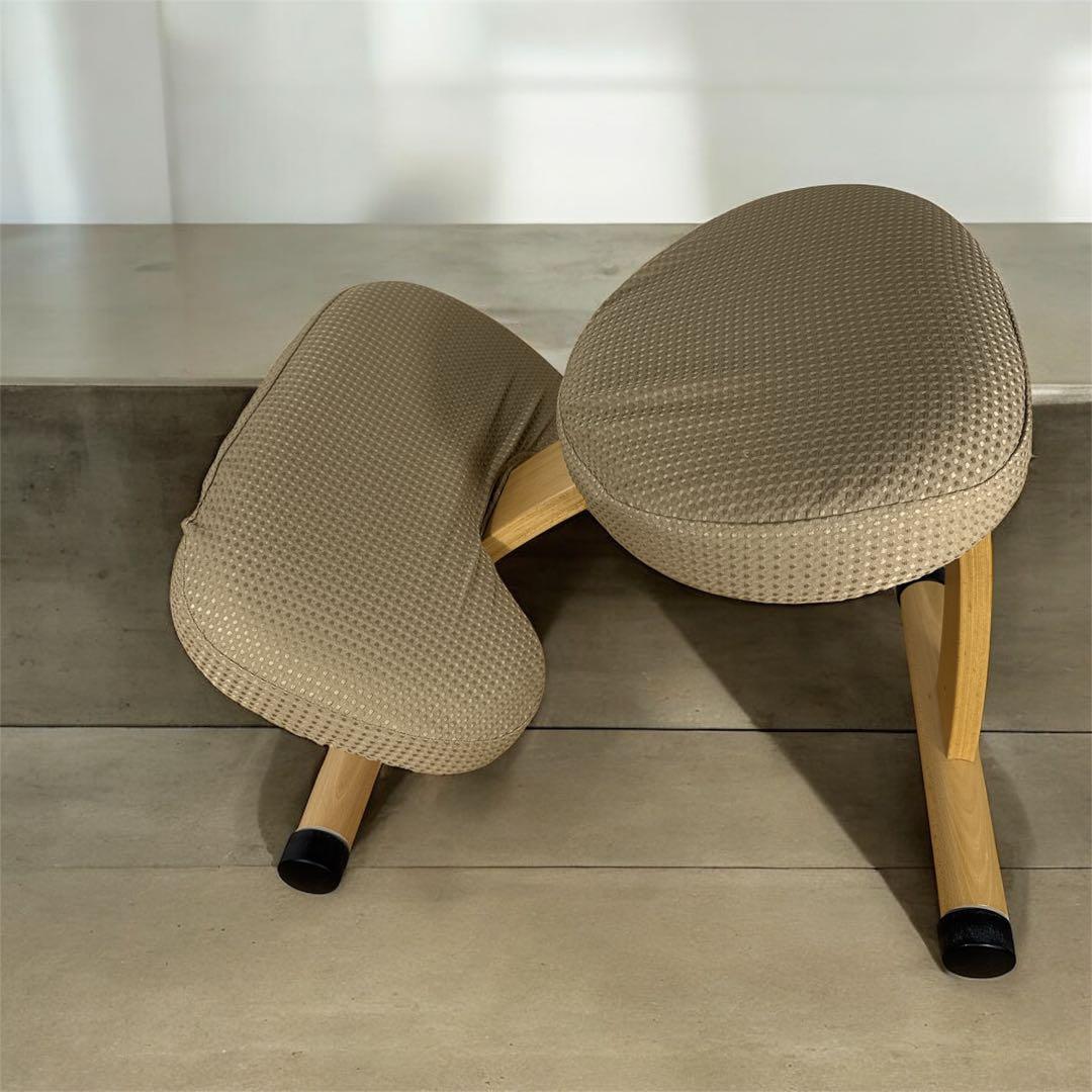 Balans Easy バランスチェア サカモトハウス　ベージュ色 付属品多数