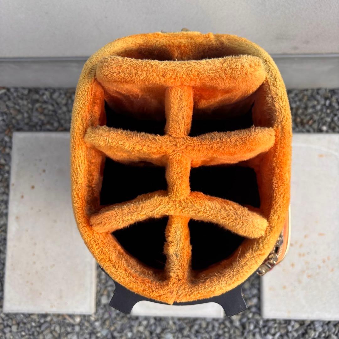 希少MARK&LONA マーク＆ロナ ３点式スタンドスカルカモ キャディバッグ