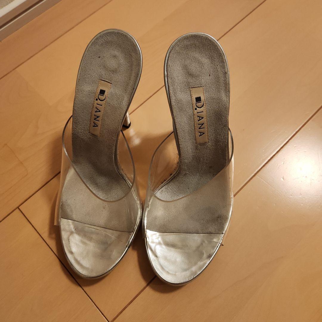 DIANA jbbf 競技用シルバー ミュール 24.5cm