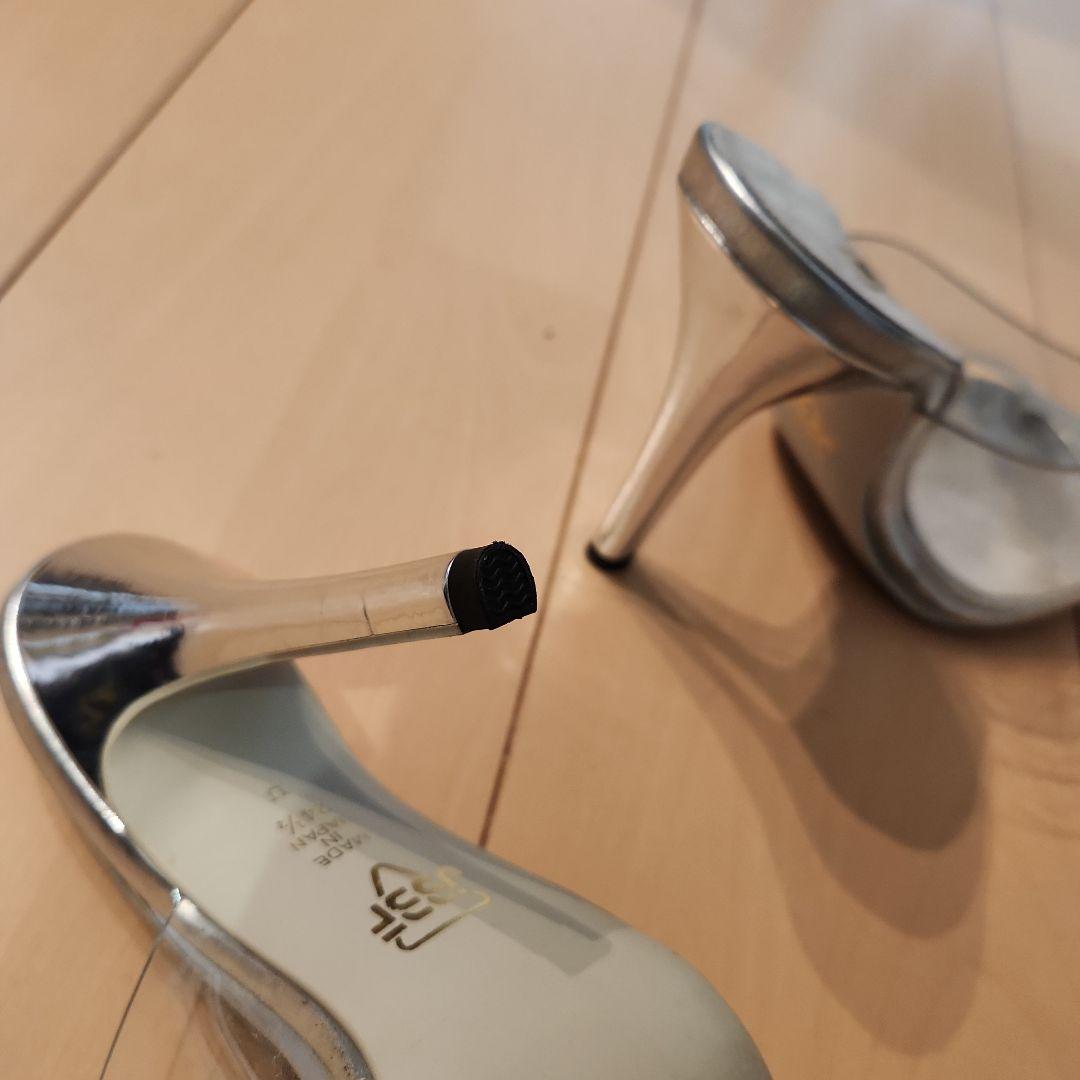 DIANA jbbf 競技用シルバー ミュール 24.5cm