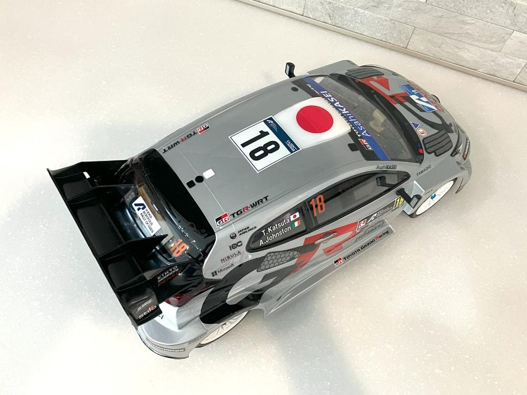 タミヤRCボディ ヤリス WRC2025 ラリーギリシャ・アクロポリス 勝田