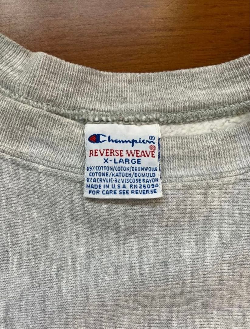 【激渋】Champion リバースウィーブ　90s XL