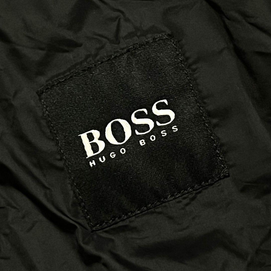 【新品】【52】HUGO BOSS 中綿 レザージャケット メンズ 現行品