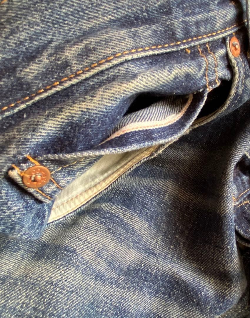 リーバイスLevi's55501 LVCレプリカ復刻501XX赤耳w32大きめ