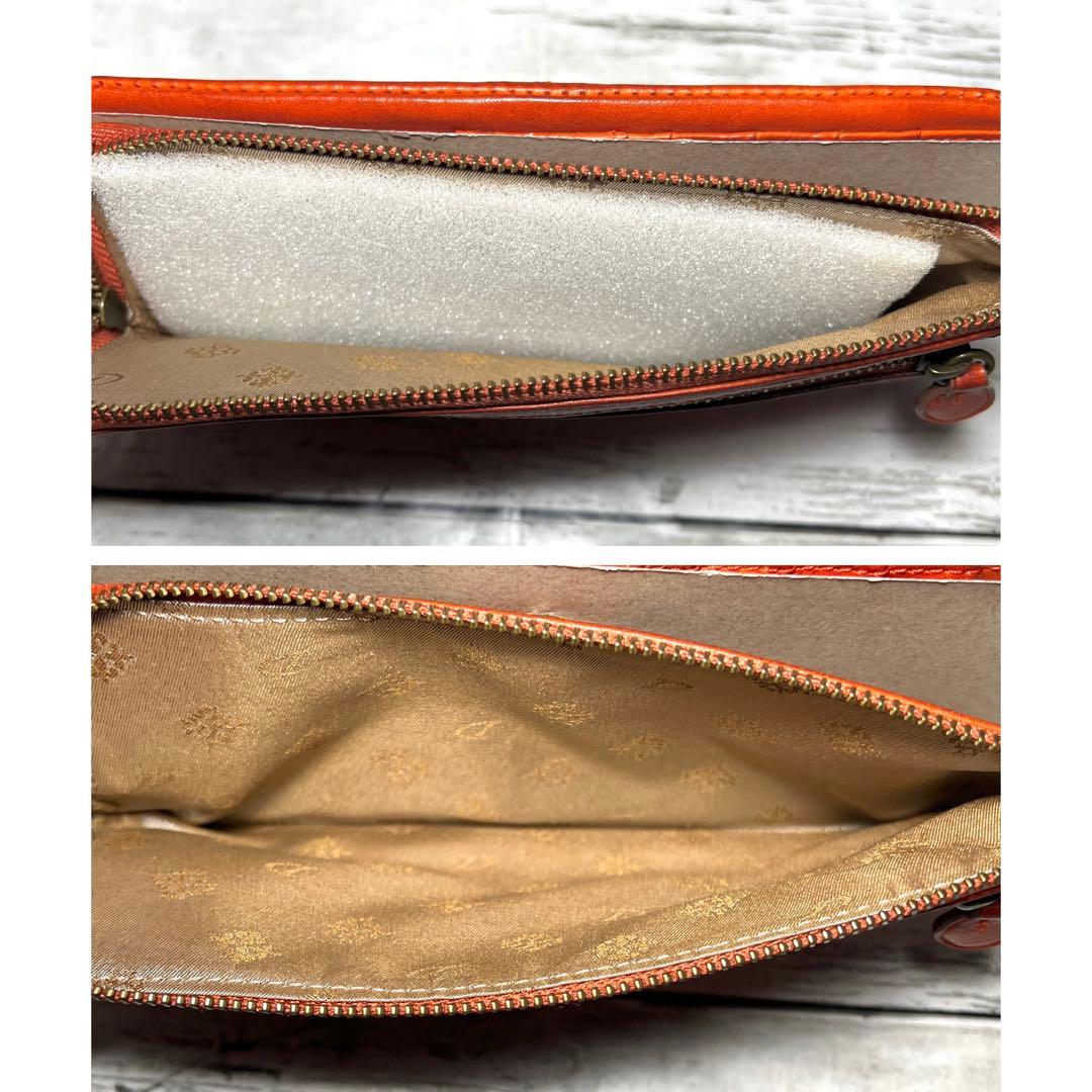 くまちゃん✨Dakotaダコタ 二つ折り長財布ハーヴェスト本革多収納レザー