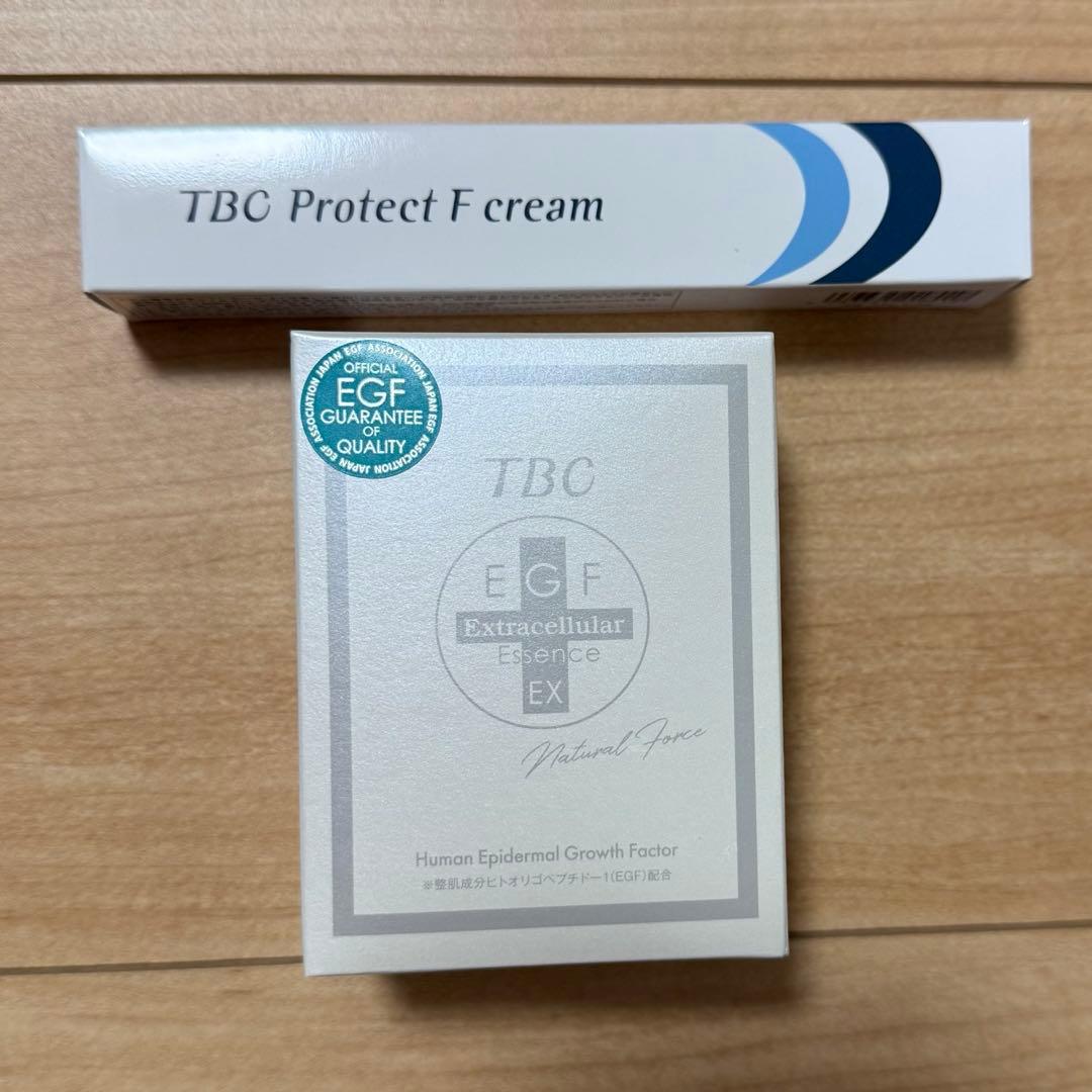 TBC エクストラエッセンスEX プロテクトFクリーム デュアルクールゲル