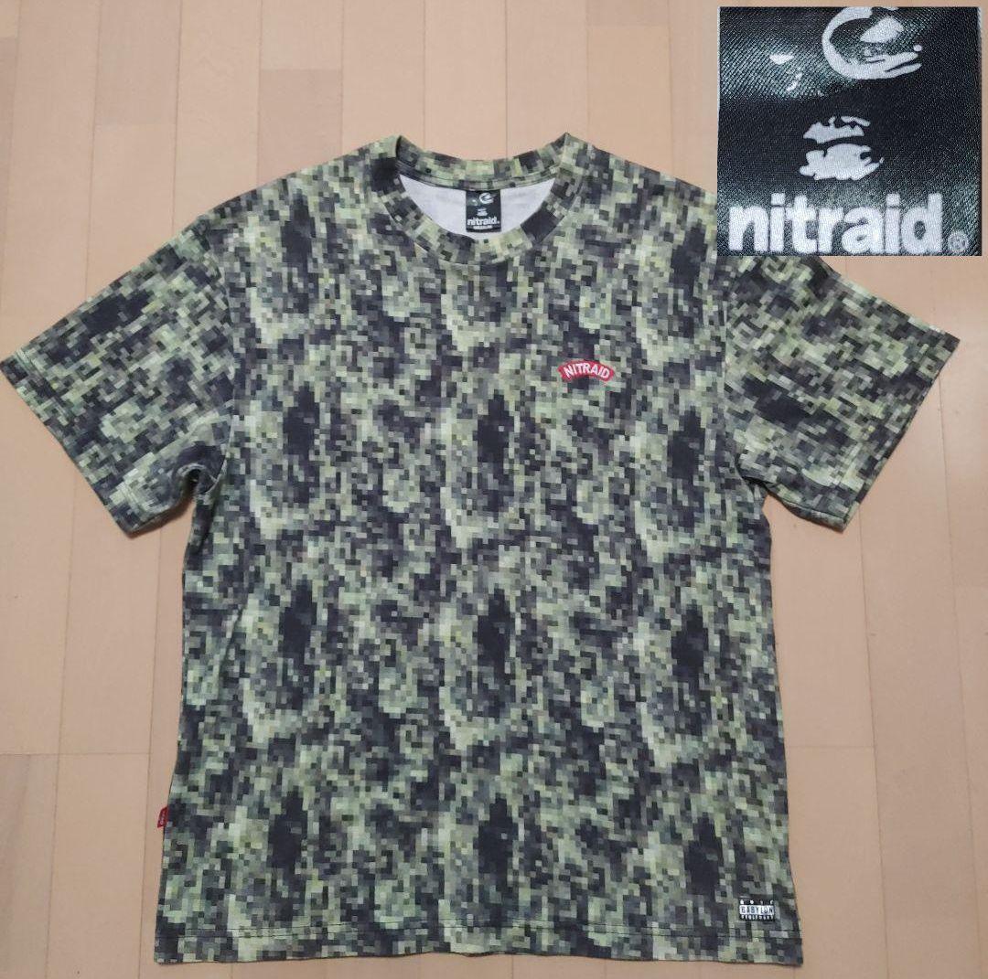 nitraid ナイトレイド モザイク デジタル リアルウィード Mサイズ