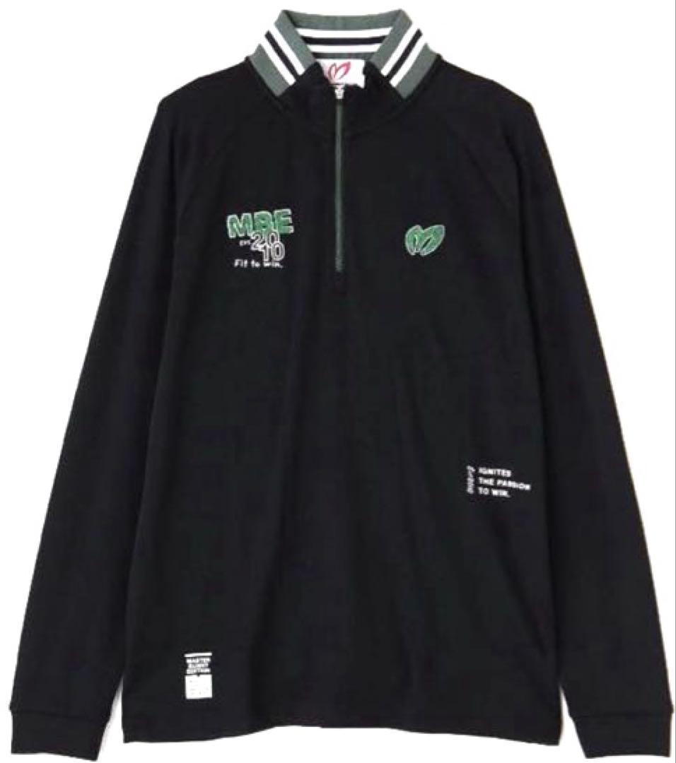 マスターバニーエディション Wフェイス ハーフジップカットソー（BLK／4）