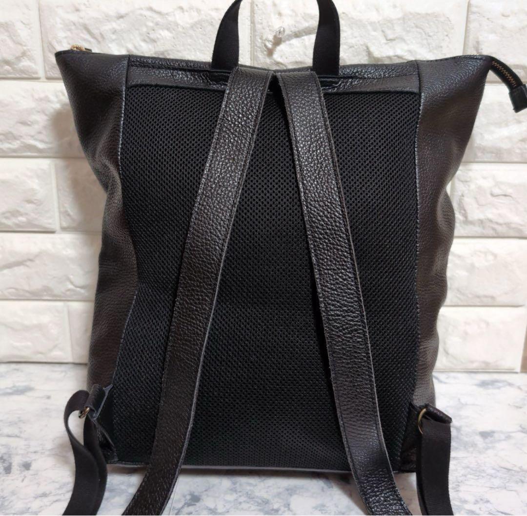 お値下げしました！ CLEDRAN 本革 リュック バック シボ革