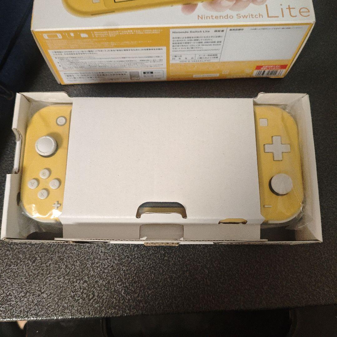 Nintendo Switch Lite イエロー 本体　美品