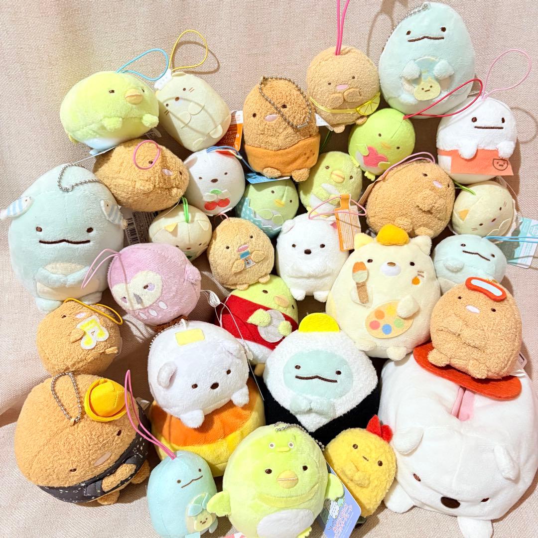 すみっコぐらし　ぬいぐるみ　キーホルダー　ストラップ　まとめ売り　大量
