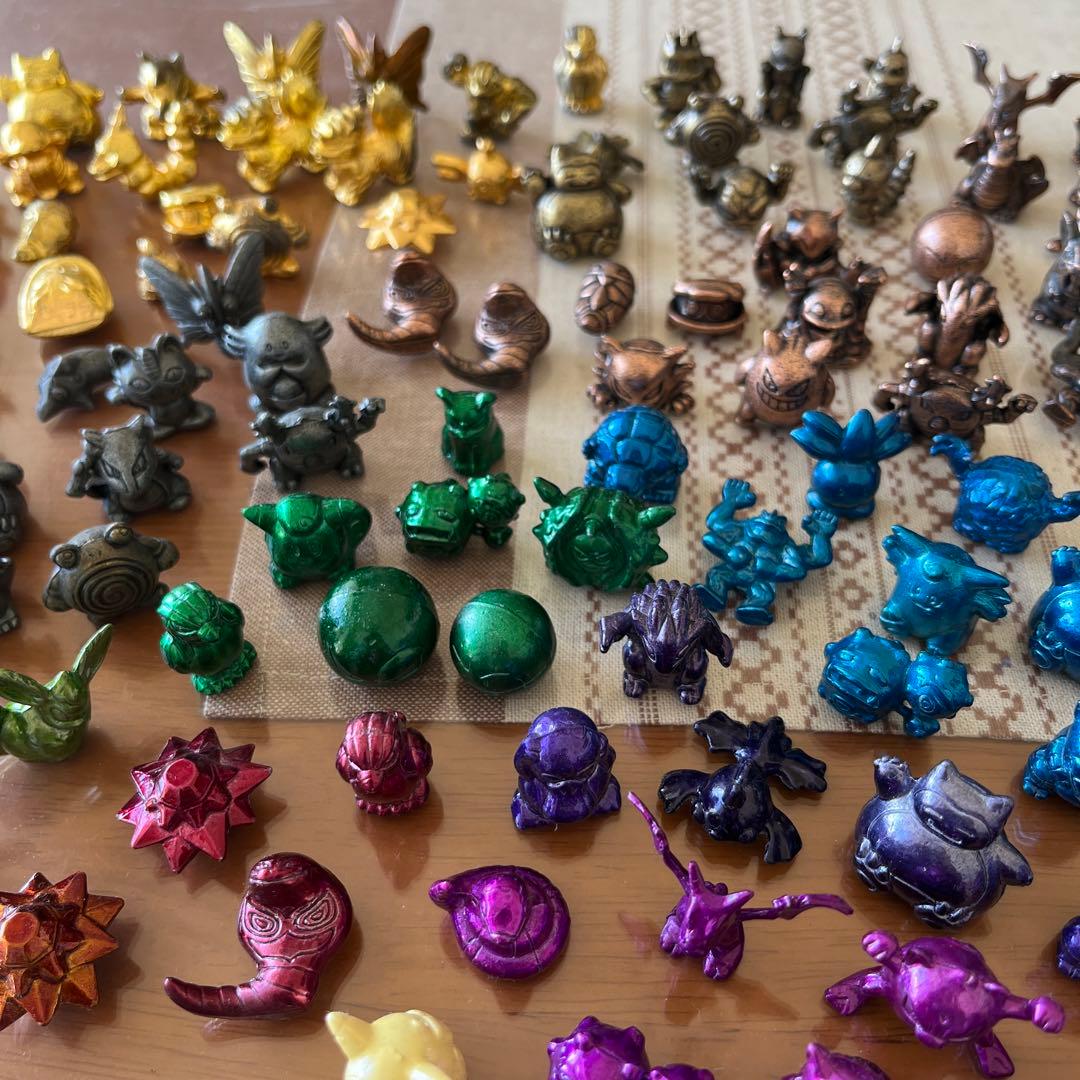 貴重品】初期 ポケモンメタルコレクション フィギュア117体まとめ売り