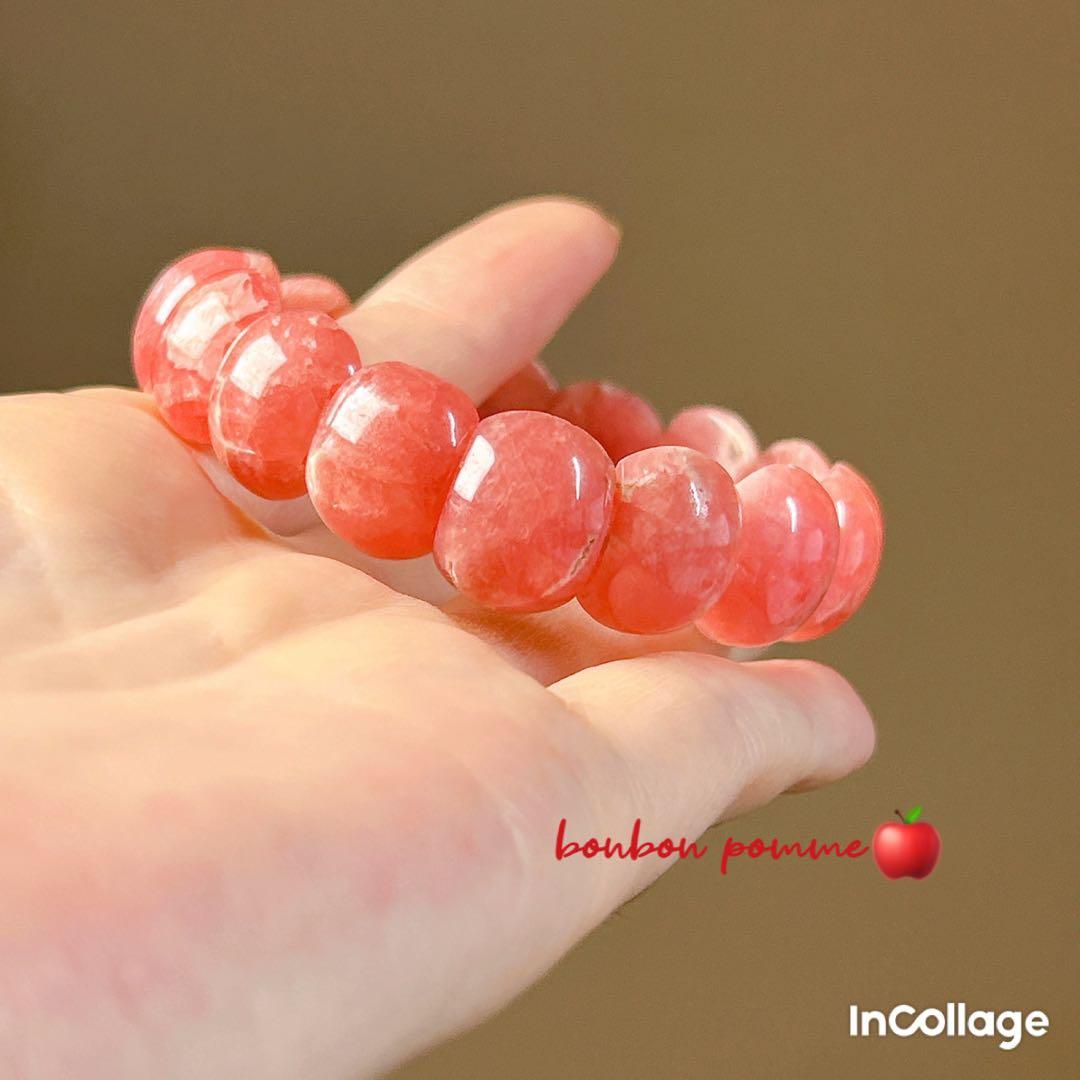 丸っこいインカローズのバングル インカローズ バングル