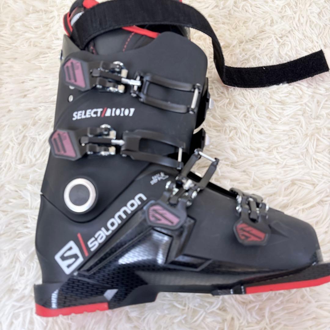 サロモン　メンズ　スキーブーツ　スノボ　26 美品　雪山　ブラック　黒　100