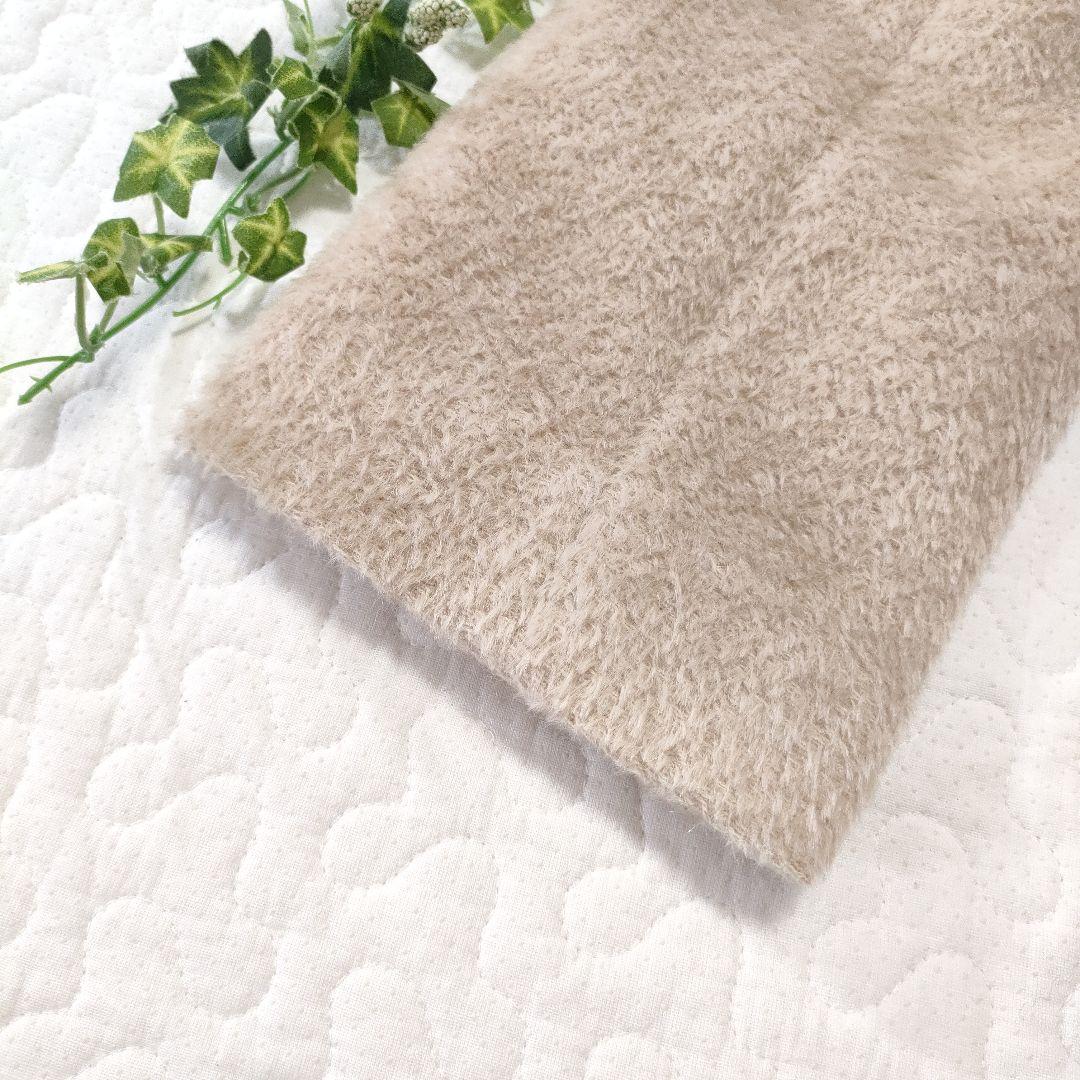 美品✨EPOCA　アルパカ＆ウール　ビッグカラーロングコート　ベージュ　40