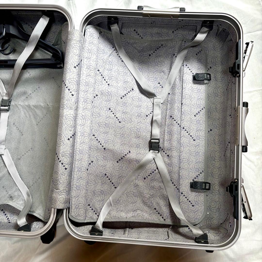 はち Proteca スーツケース 大型 ハードケース ターコイズ