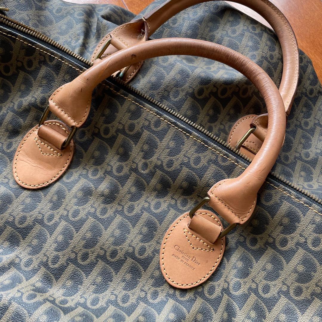 29クリスチャンディオール　ロゴ入りボストンバッグ