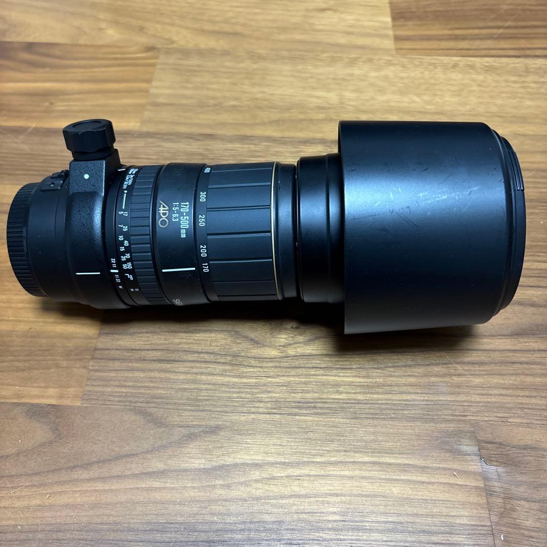 【美品】シグマ超望遠レンズ　 APO 170-500mm F5-6.3 DG