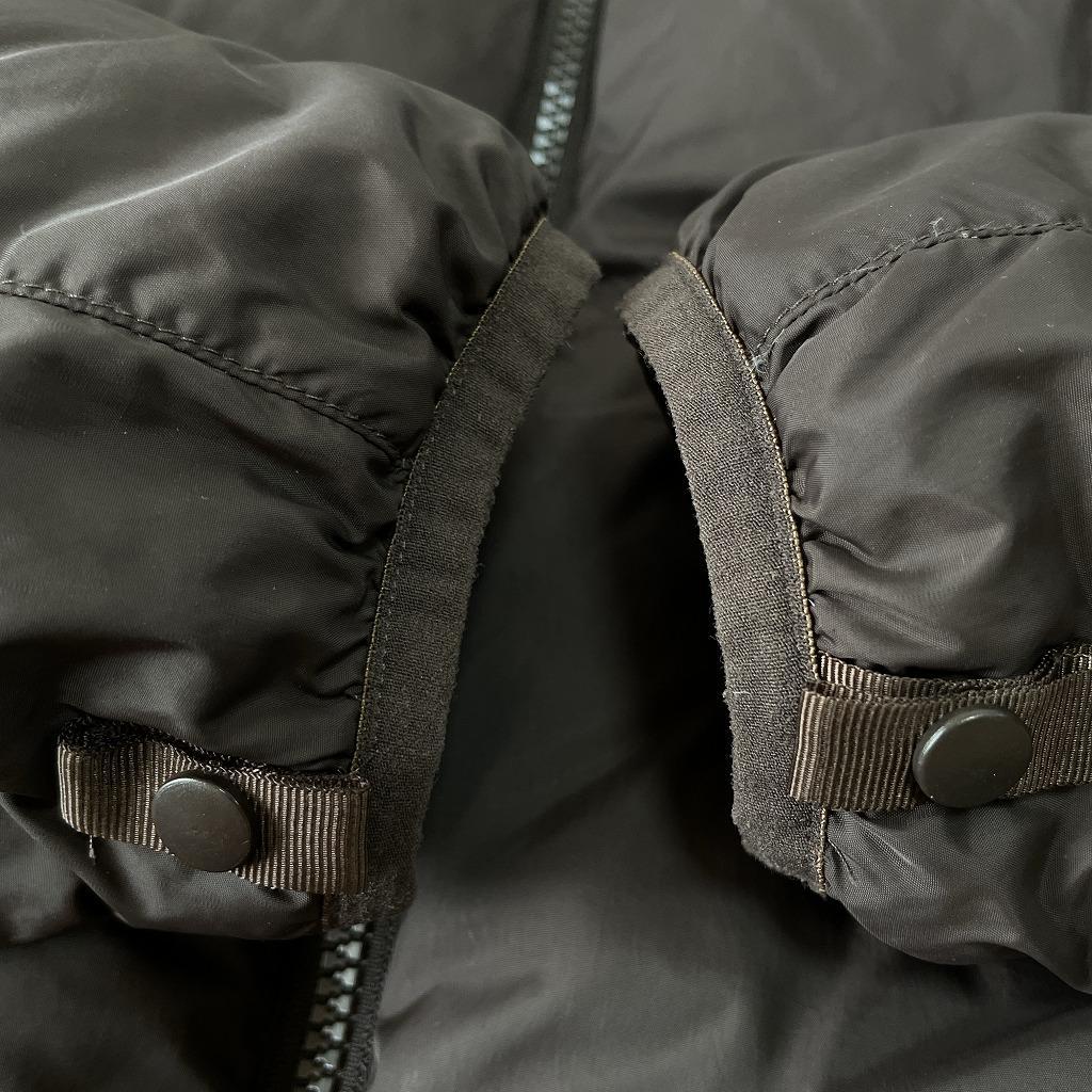 USA規格　ノースフェイス　ダウンジャケット　ダークブラウン　メンズL相当