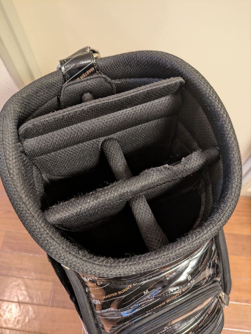 【限定】MASTER BUNNY EDITION キャディバッグ ブラック