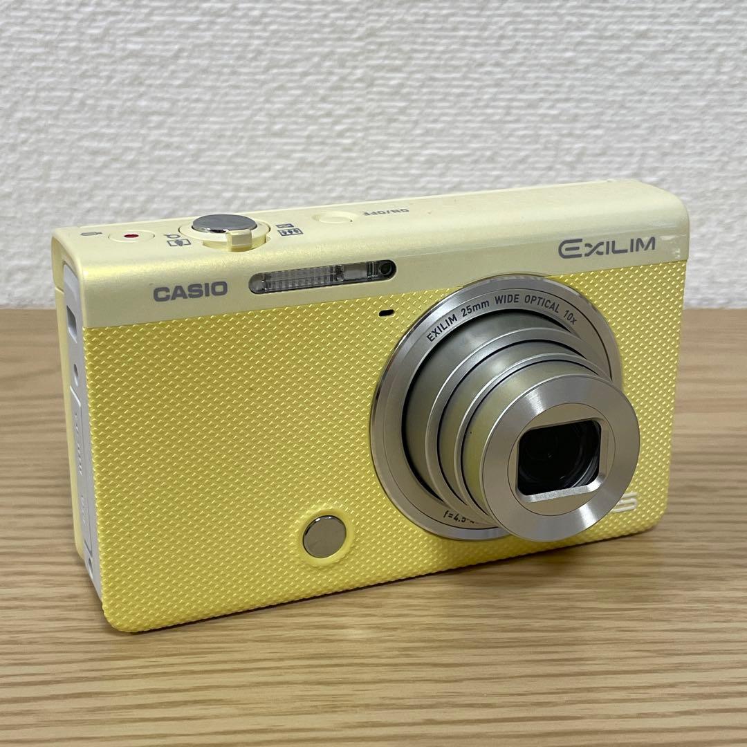 【美品】CASIO EXILIM EX-ZR70 イエロー