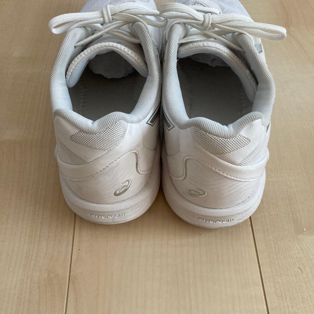 ASICS バレーボールシューズ ホワイト　オーダーシューズ　28.5㎝