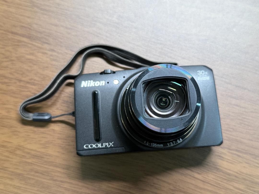 Nikon COOLPIX S9700 コンパクトデジタルカメラ ブラック