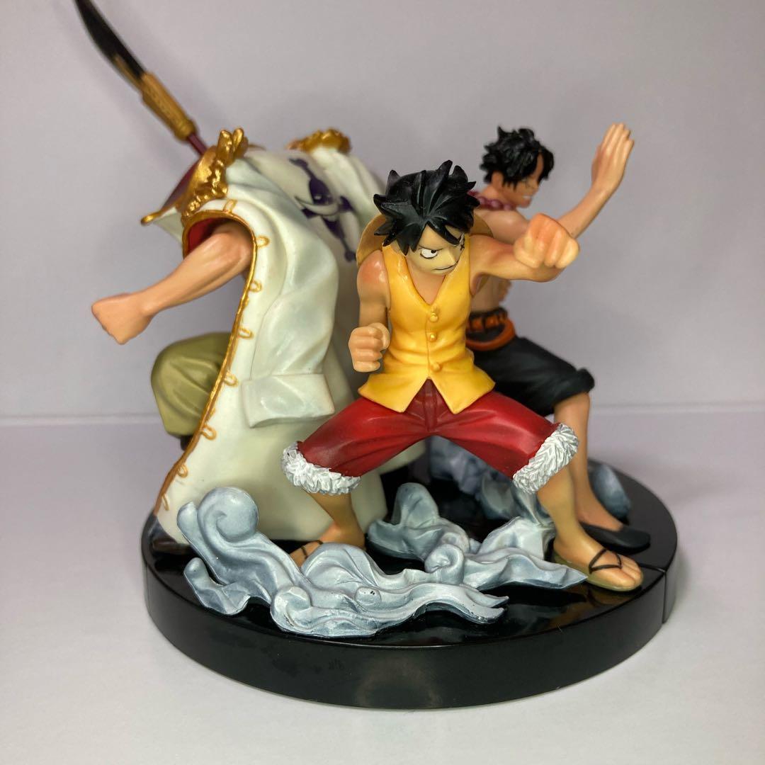 ワンピースフィギュア☆サッポロ一番コラボフィギュア ルフィ×エース