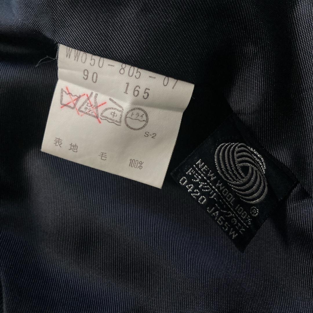 【美品】バーバリーズ ステンカラーコート カシミヤ混 ヘリンボーン グレー