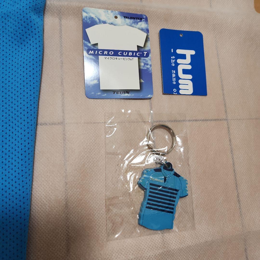 07-08 横浜FC ユニフォーム カズ 三浦知良 新品タグ&特典キーホルダー付