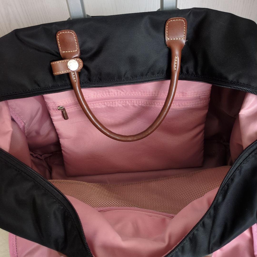 【新品】カナナプロジェクト　ナイロン　黒　バッグ　キャリーバッグ